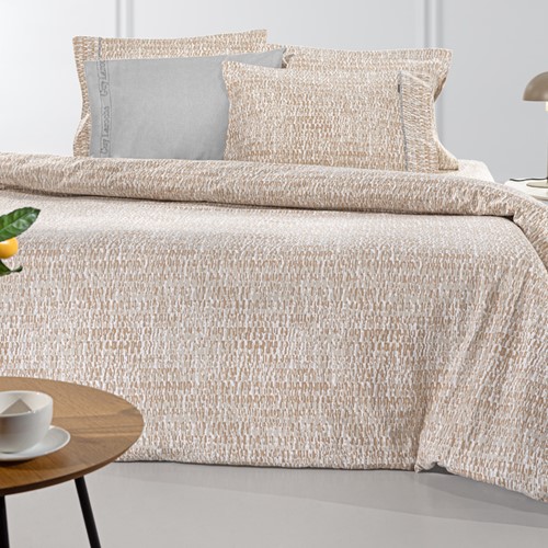 Σεντόνια Φανελένια Υπέρδιπλα Guy Laroche (Σετ) Beaver 240X265 Almond