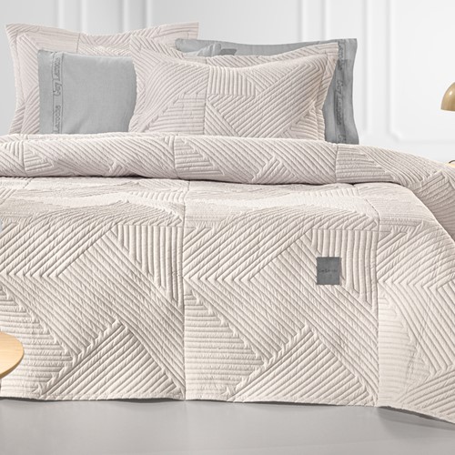Κουβερλί Υπέρδιπλο Guy Laroche (Σετ) Ziana Natural 220X240