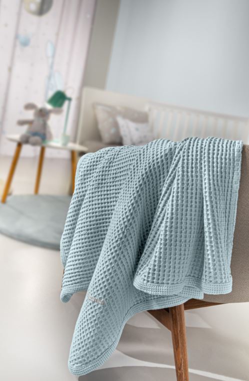 Kουβέρτα Κουνιας Guy Laroche Bella 110x130 L. Blue