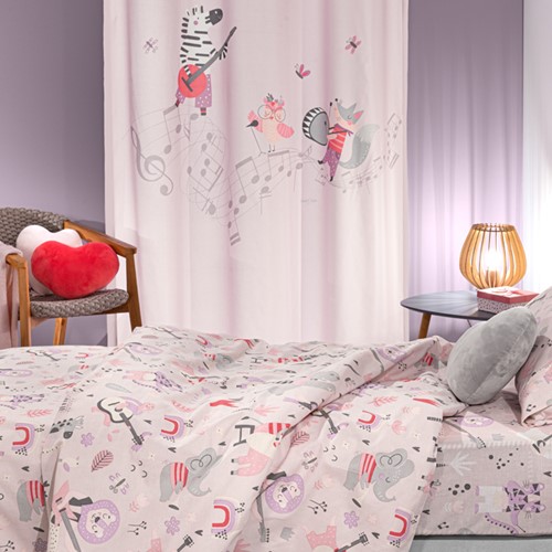 Παιδική Παπλωματοθήκη Saint Clair (Σετ) Jazz 165X225 Lilac