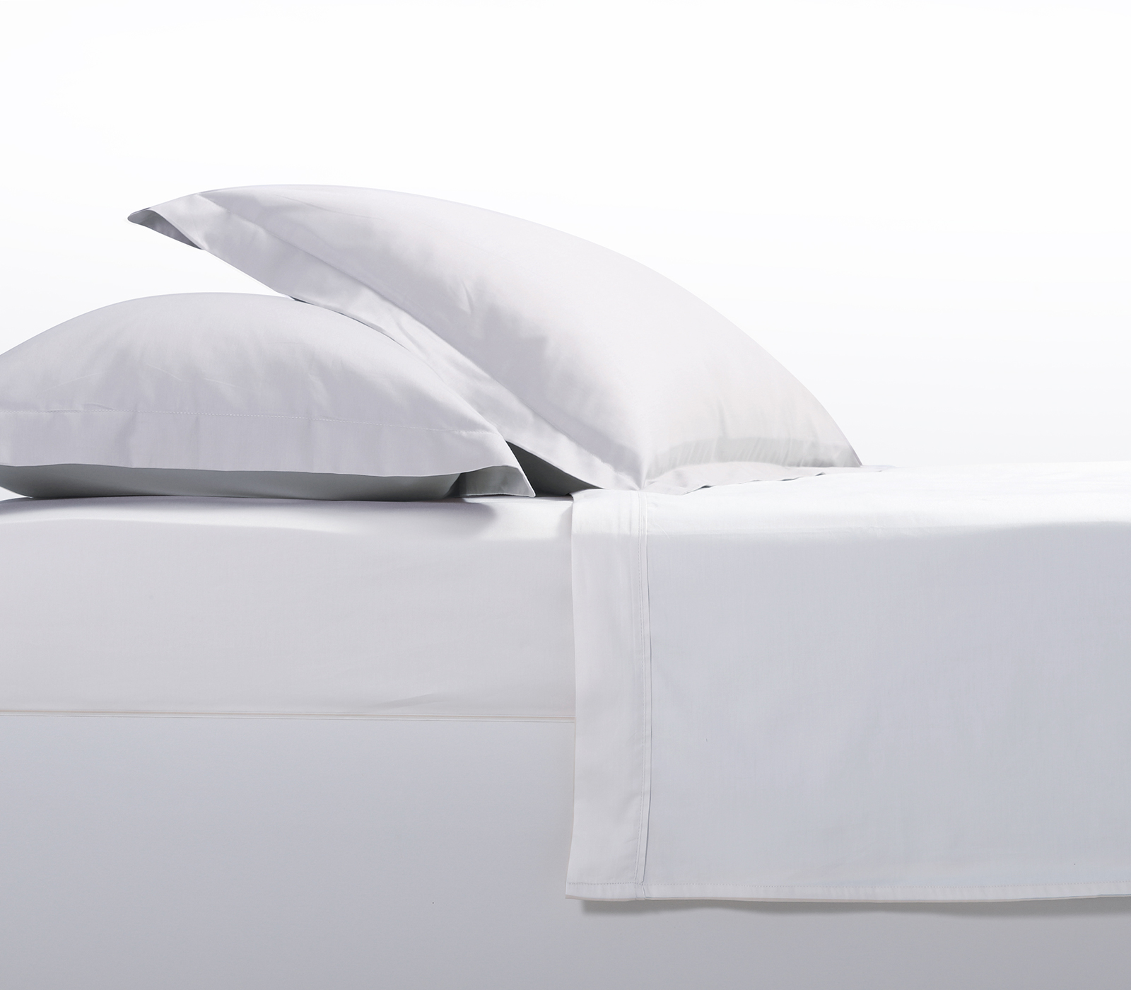  Σεντόνι Μεμονωμένο Υπέρδιπλο Nef-Nef Homeware Με Λάστιχο Βαμβακοσατέν Elements 24 160Χ200+35 White