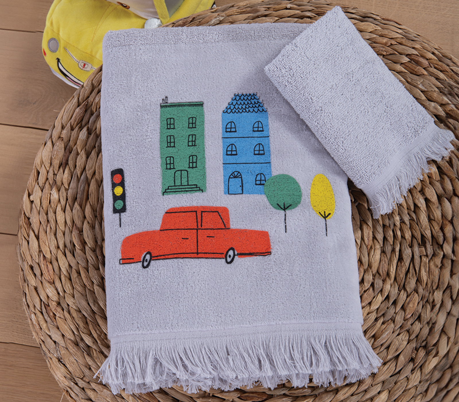 Παιδικές Πετσέτες Nef-Nef Homeware (Σετ) Velocity Grey