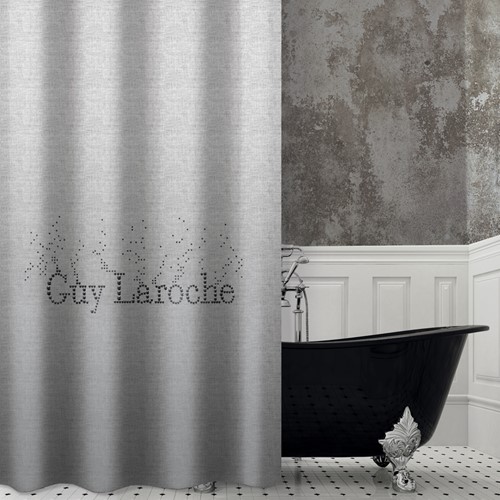 Κουρτίνα Μπάνιου Guy Laroche Pandora Silver 180x185