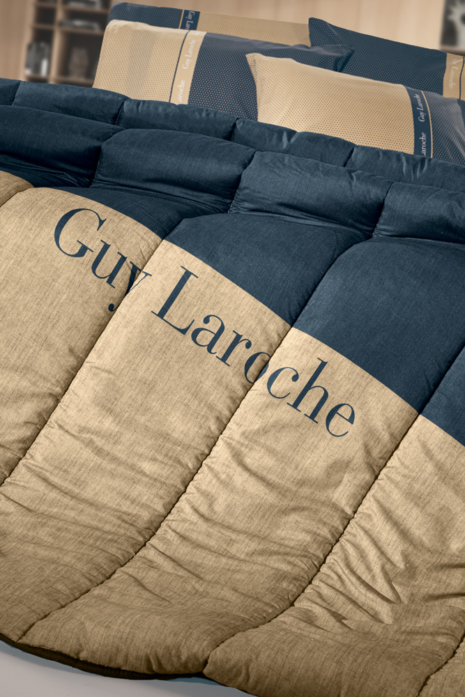 Πάπλωμα Υπέρδιπλο Guy Laroche Kent Toffee Suede 220X240 
