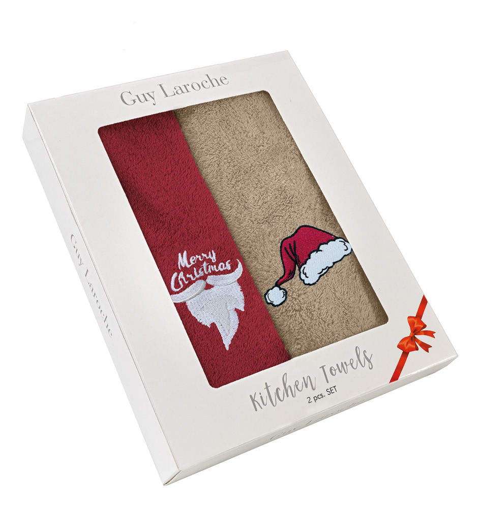 Πετσέτες Χριστουγεννιάτικες Saint Clair (Σετ) Christmas towels set 1 (35X50)