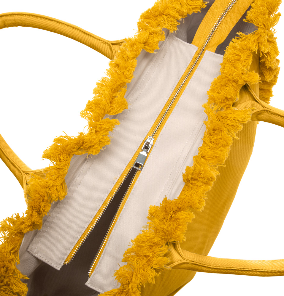Τσάντα Ώμου Feel & Touch Caribbean Mustard