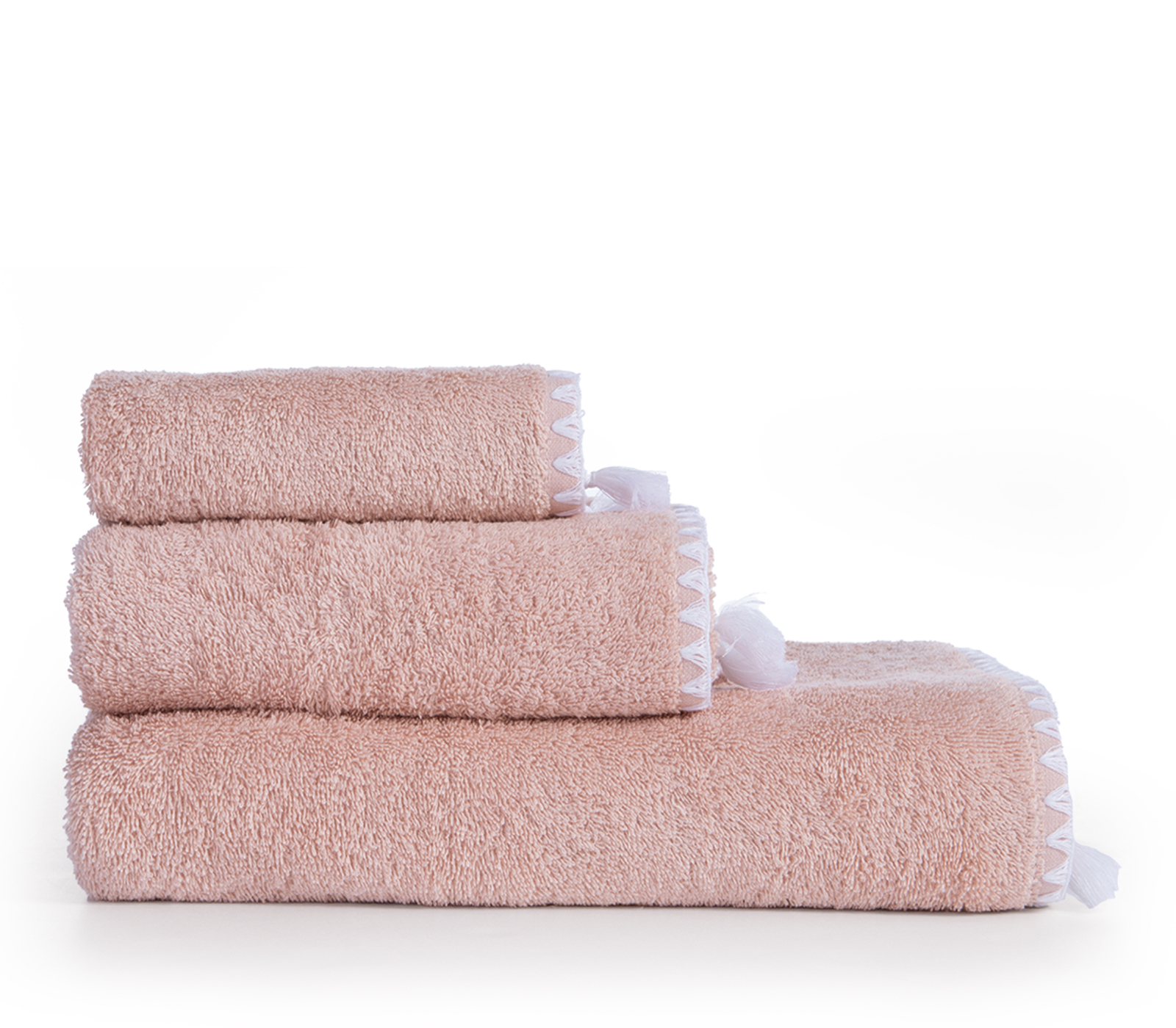 Σετ Πετσέτες Nef-Nef Homeware (3ΤΜΧ) Josephine Pink