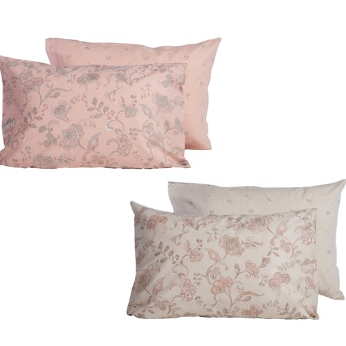 Μαξιλαροθήκη Nef -Nef Homeware Carena 52x72 Pink