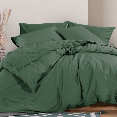Παπλωματοθήκη Μονή Nef-Nef Homeware (Σετ) Basic-22 160x240 Green