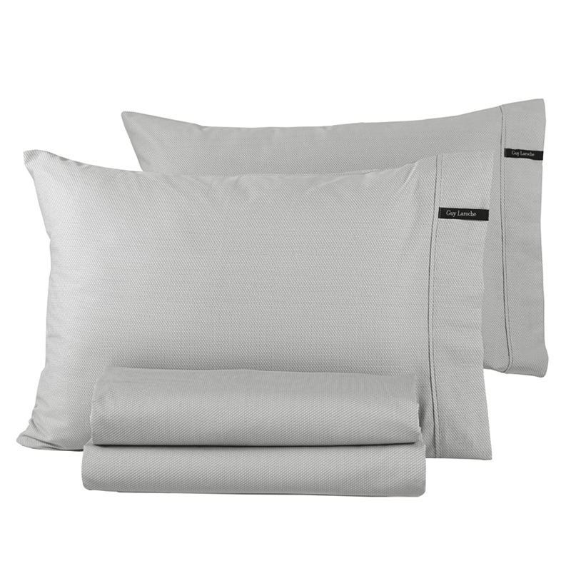 Παπλωματοθήκη Μονή Guy Laroche Minimal Silver 165X225