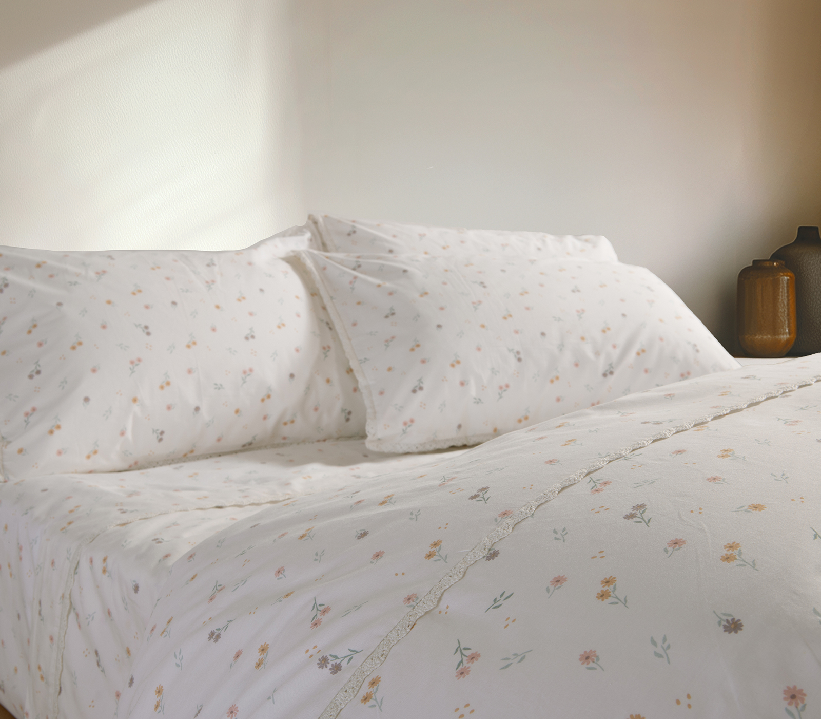 Παπλωματοθήκη Υπέρδιπλη Nef-Nef Homeware (Σετ) Signity 240x230 White