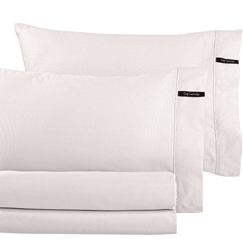 Σεντόνι Μονό Μεμονωμένο Guy Laroche Minimal Perla 120X200+35 Mε Λάστιχο