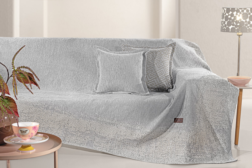 Ριχτάρι Πολυθρόνας Guy Laroche Perth 180X150 Grey