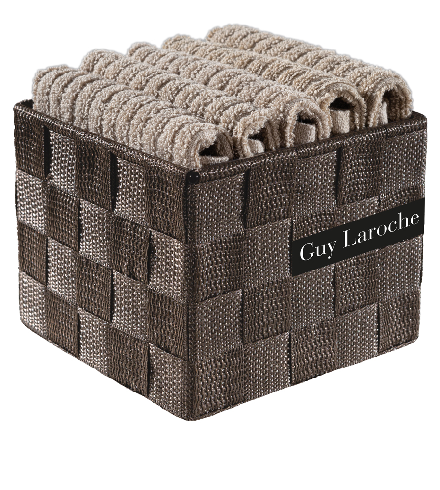 Σετ Λαβέτες Guy Laroche Be My Guest 6τμχ Σε Κουτί (30x30) Lino