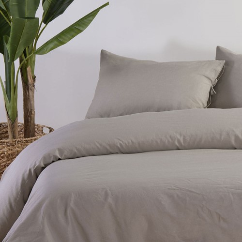 Σεντόνι Μονό Nef-Nef Λινό Cotton Linen 170X270 Beige