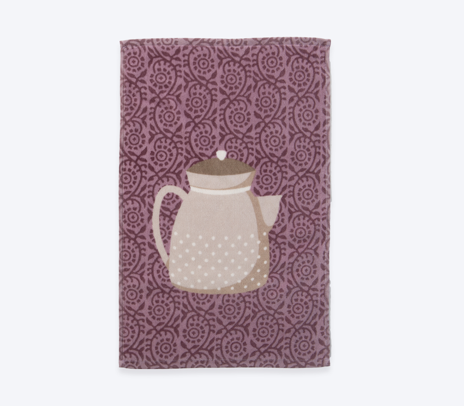 Ποτηρόπανο Βελουτέ Nef-Nef Homeware My Teapot 40x60 Mauve