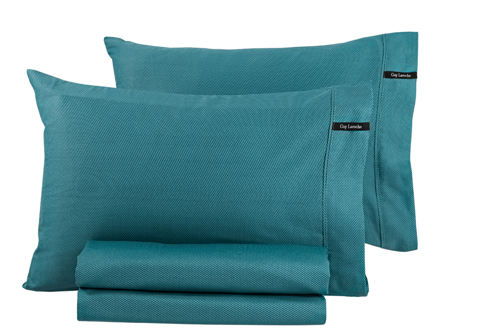 Σεντόνι Υπεδιπλο Guy Laroche Minimal Petrol 240X270