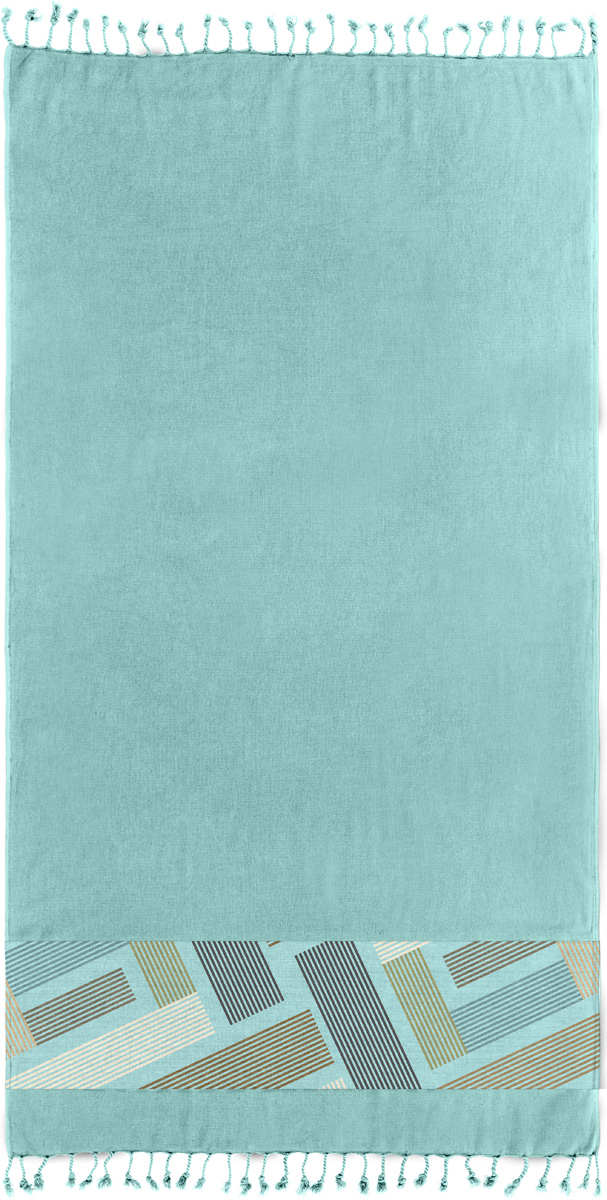 Πετσέτα Θαλάσσης Guy Laroche Pestemal 26 Aqua 90x170 