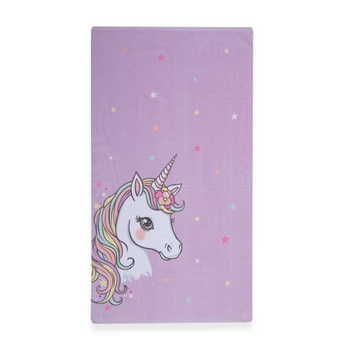 Παιδική Πετσέτα θαλάσσης Nef-Nef Homeware Cute Unicorn 70x120 Lilac