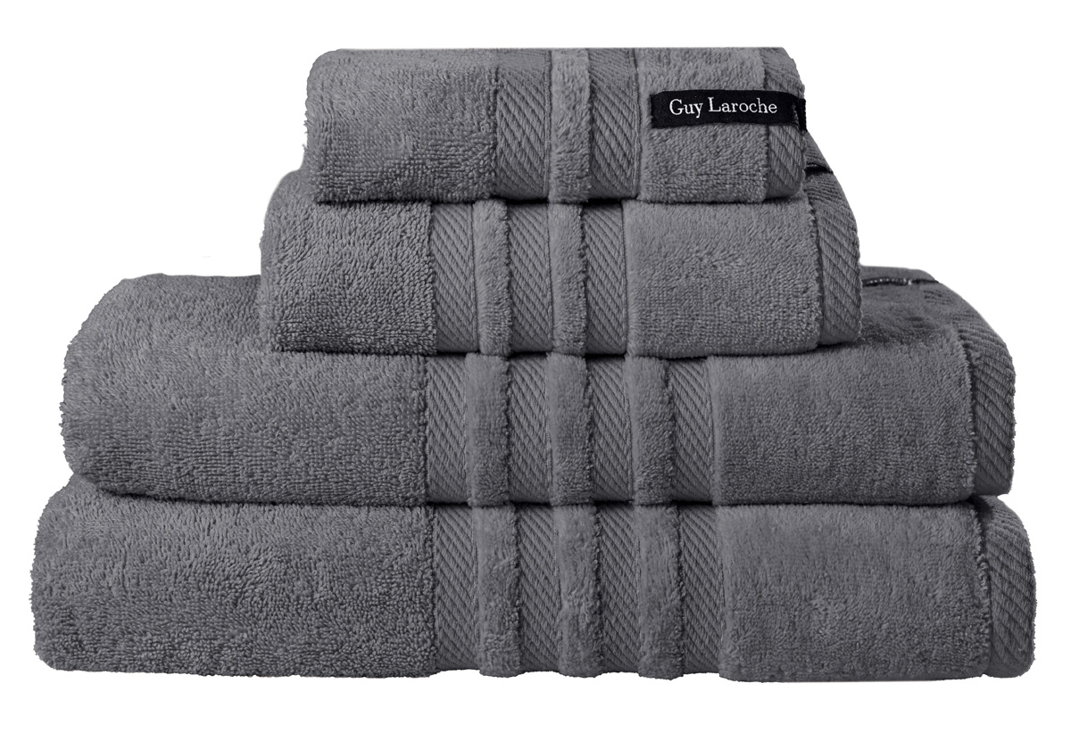Πετσέτα Χεριών Guy Laroche Bonus 30X50 Carbon