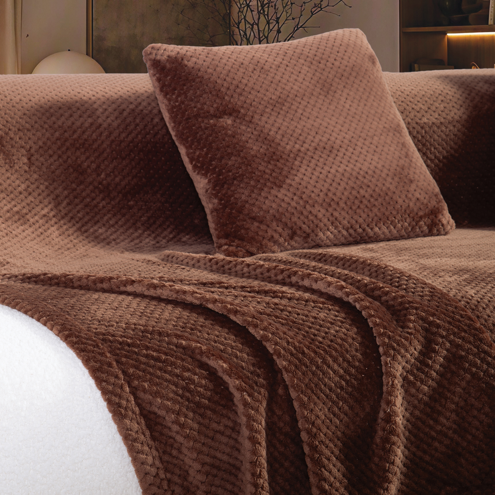 Ριχτάρι Τριθέσιου Καναπέ Nef-Nef Homeware Edinber 180x300 Beige