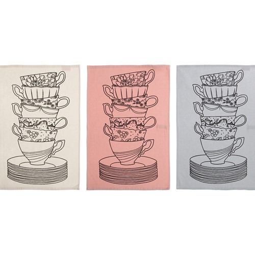 Ποτηρόπανο Nef-Nef Homeware My Cup Of Tea 40x60 English Rose