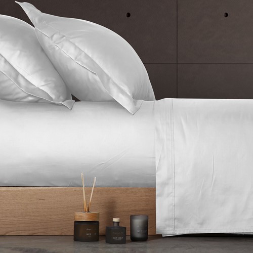 Σεντόνι Βαμβακοσατέν Nef-Nef Υπέρδιπλο Χωρίς Λάστιχο Elements