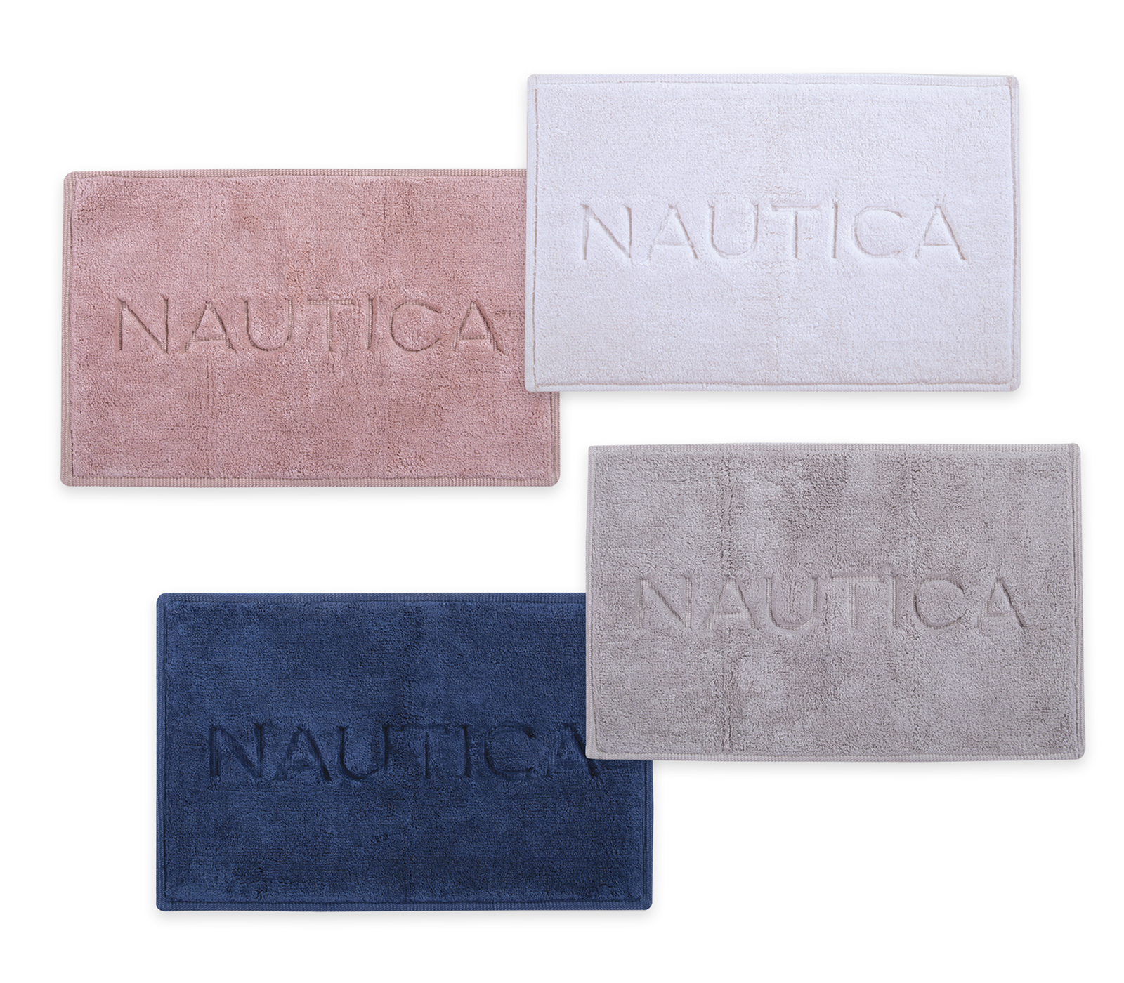  Χαλάκι Μπάνιου Nef-Nef Homeware Nau Coast 50X80 Rose