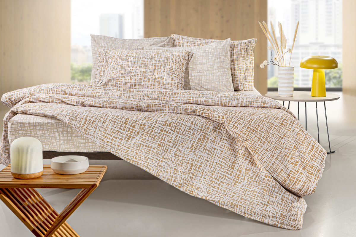 Σεντόνια King Size Guy Laroche (Σετ) Code Caramel 270X265