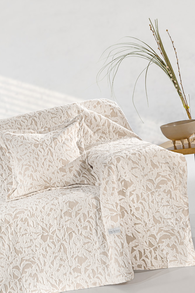 Ριχτάρι Τριθεσίου Guy Laroche Blossom 180x300 Natural