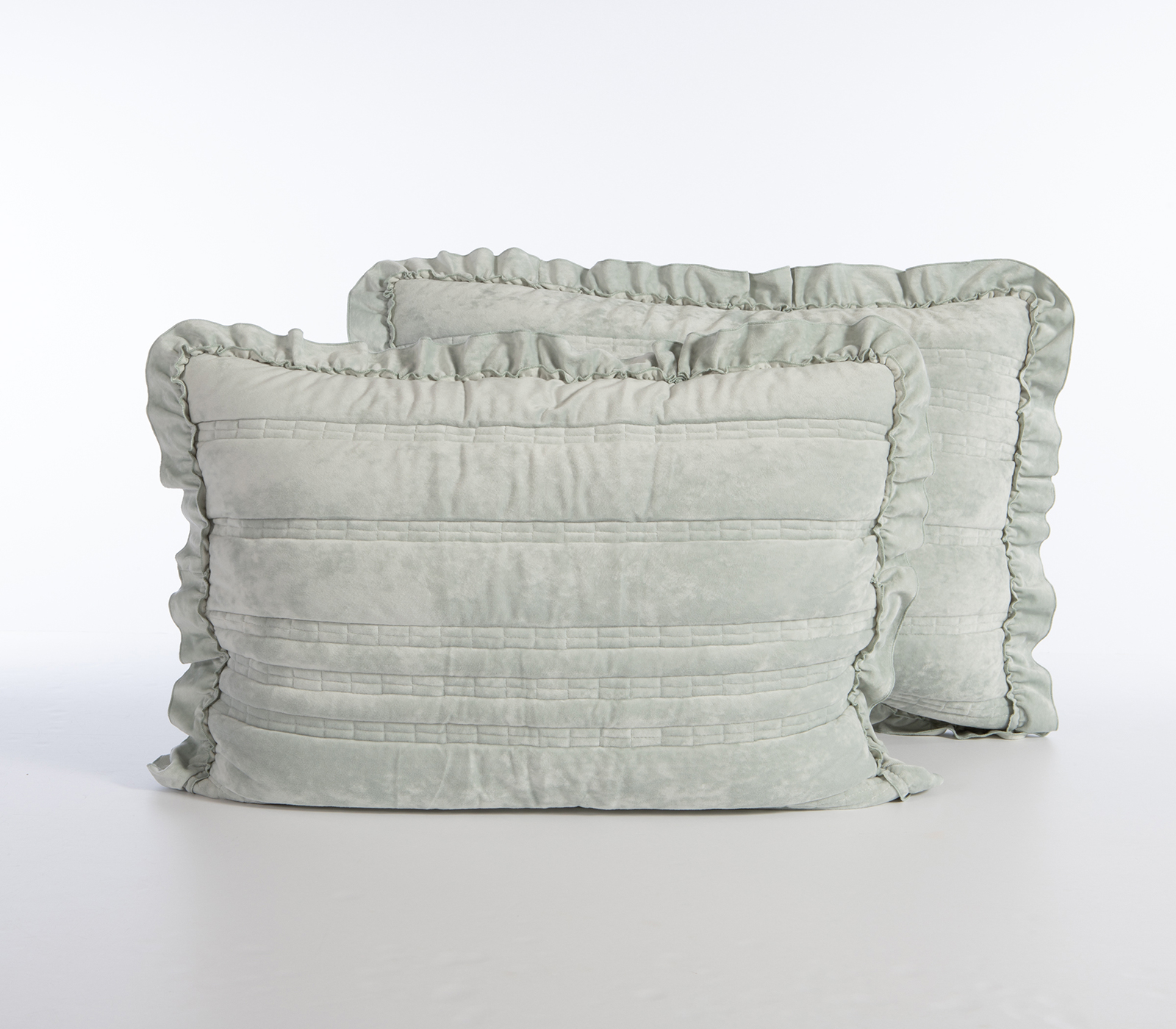 Μαξιλαροθήκη Nef-Nef Homeware (Σετ) Sirion 52x72 Mint/Grey