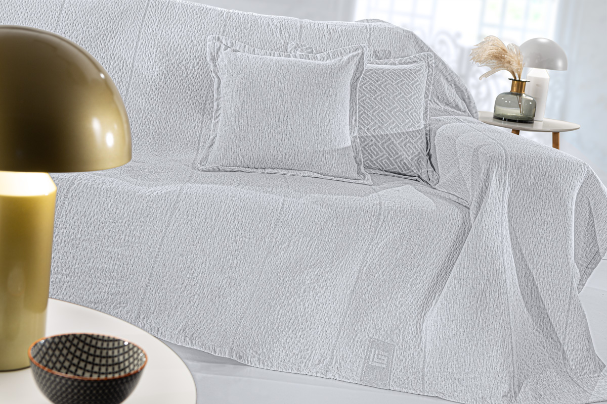 Ριχτάρι Τετραθεσίου Guy Laroche Soho Silver 180Χ350