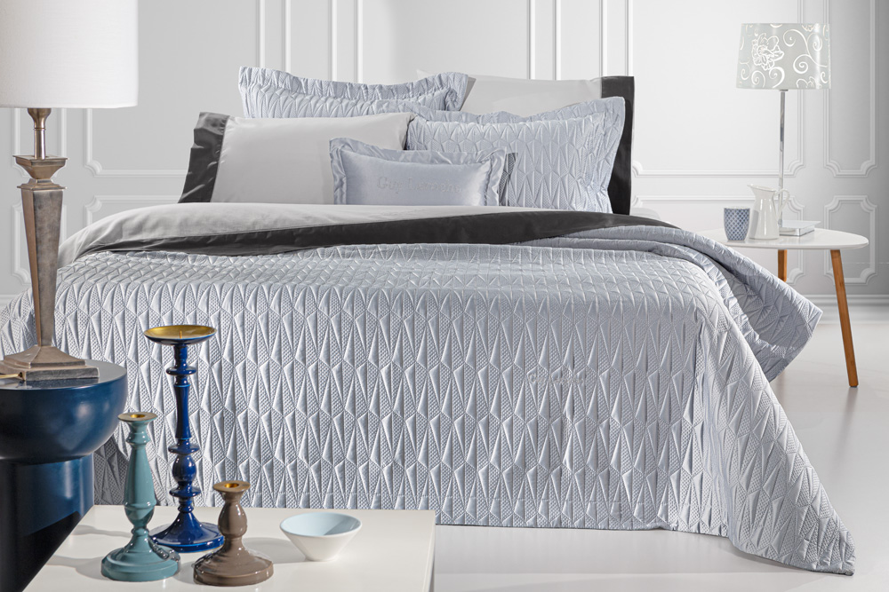 Kουβερλί Υπέρδιπλο Guy Laroche (Σετ) Ruby 240x250 Silver