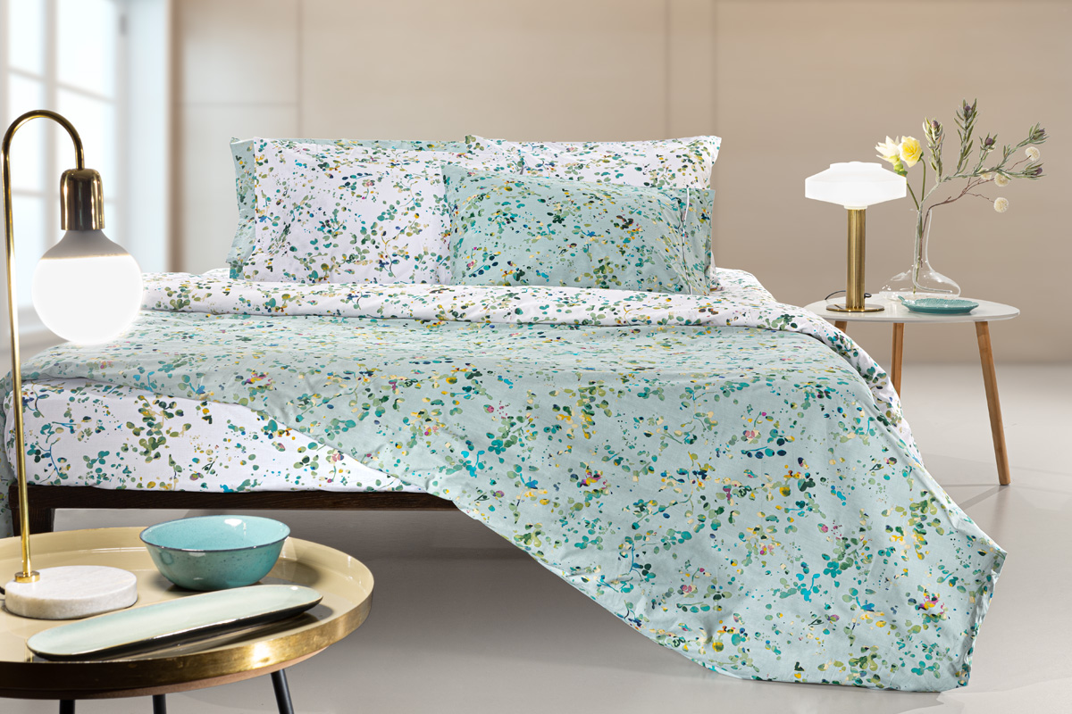 Σεντόνια Ημίδιπλα Guy Laroche (Σετ) Carmel Mint 180X265  