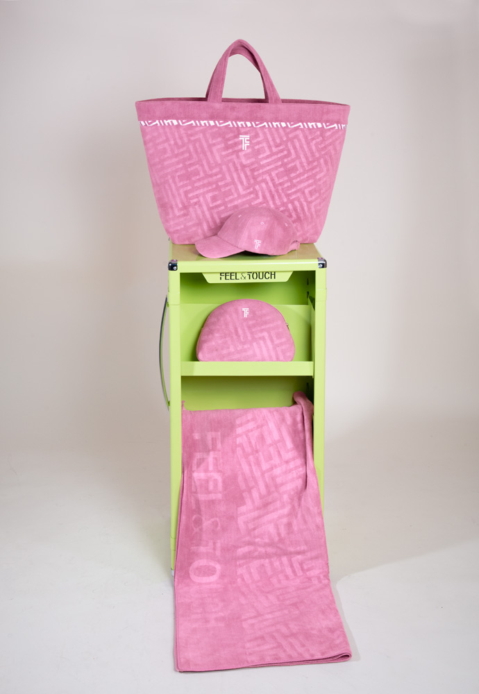 Τσάντα Παραλίας Feel & Touch Icon Rose 40X68X40