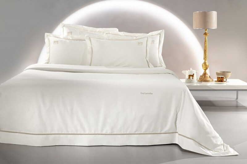 Σετ Σεντόνια King Size Guy Laroche 270x280 Blend Ecru-Ivory