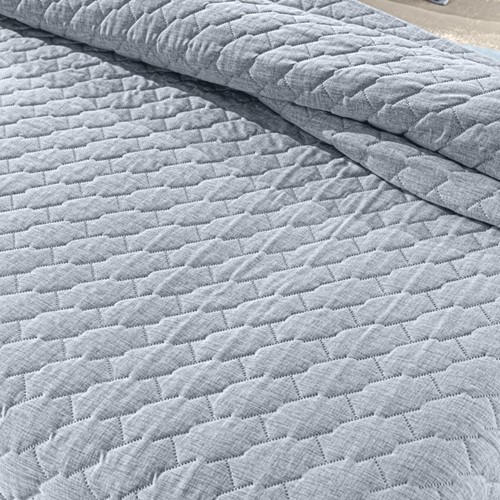 Κουβερλί Υπέρδιπλο Guy Laroche (Σετ) Kiara 220X240 Blue