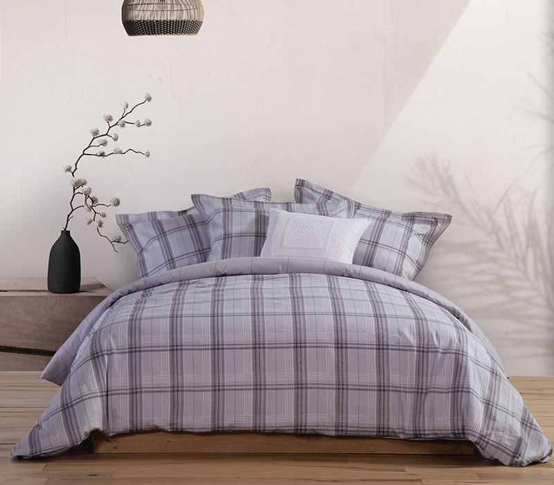 Σεντόνια King Size Nef-Nef ( Σετ) Caldor 280x270 Grey 