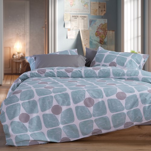Σεντόνια Υπέρδιπλα Nef-Nef Homeware (Σετ) Aqua
