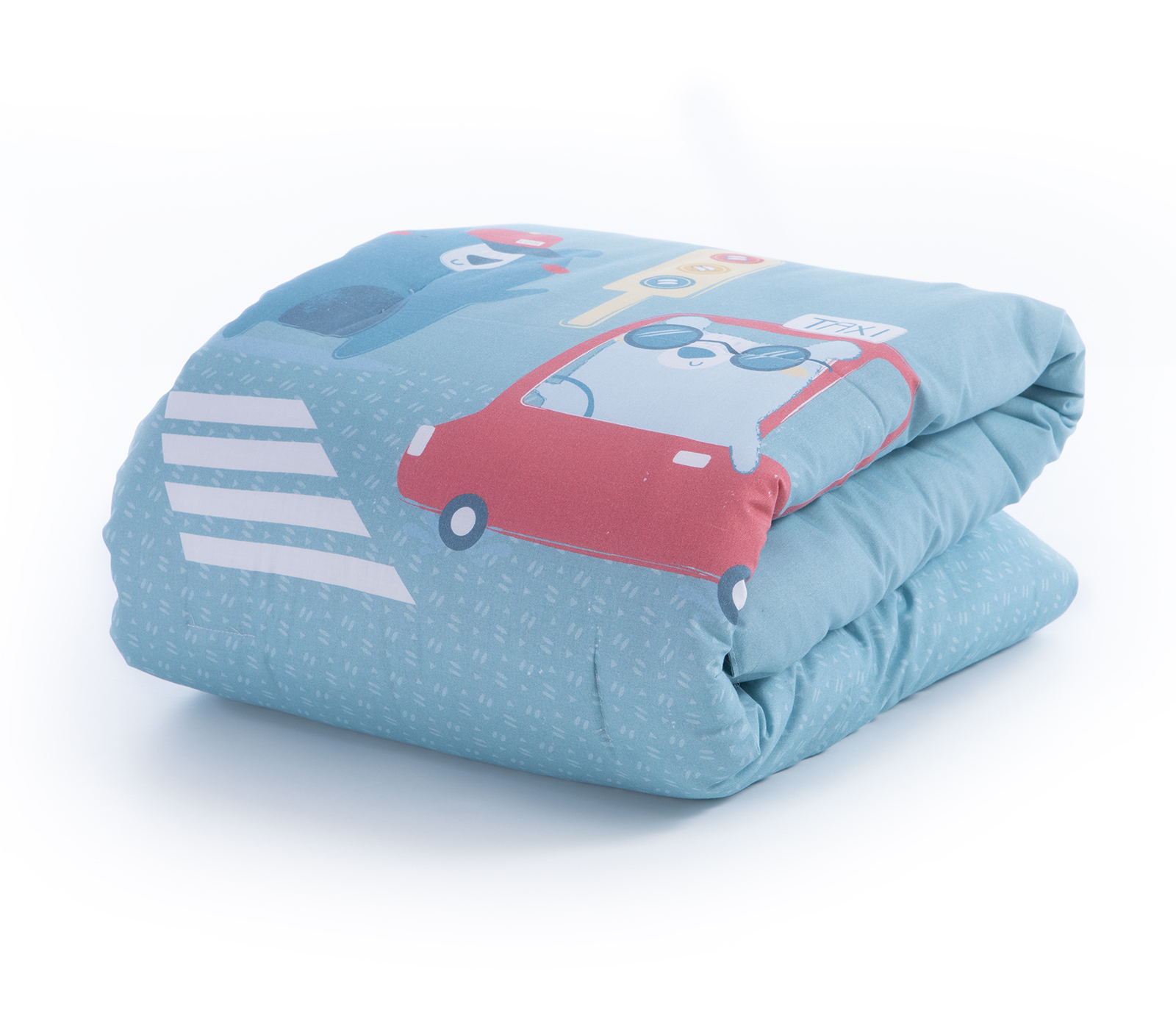 Βρεφικό Πάπλωμα Nef-Nef Homeware Traffic 110X140 Blue