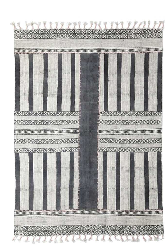 Χαλί Lotus Cotton Kilim Royal Carpet 1.40X2.00 - 352 Grey 
