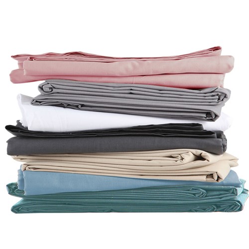 Σεντόνι Nef-Nef King Size Με Λάστιχο Basic 180Χ200+35 D.Grey