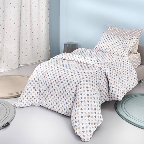 Παιδικά Σεντόνια Guy Laroche (Σετ) Cosmos Sky 100X200+28 με λάστιχο