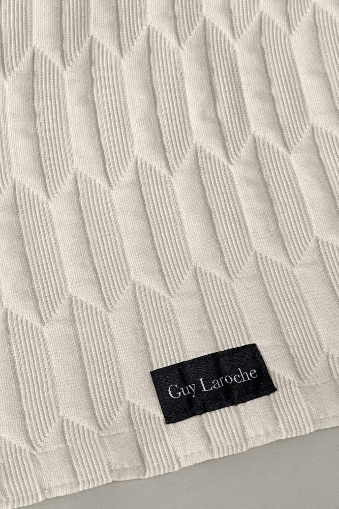Κουβερτόριο Υπέρδιπλο Guy Laroche Fiji Ivory 245X260