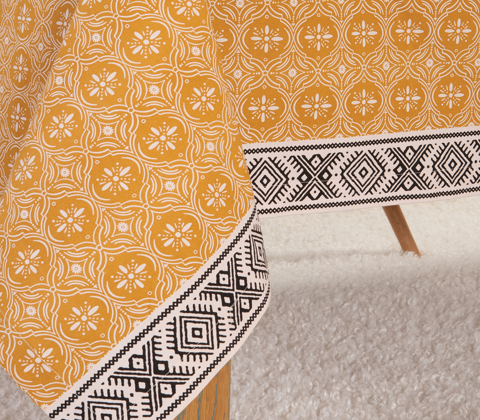 Τραπεζομάντηλο Nef-Nef Homeware Jeneria 140x240 Grey 