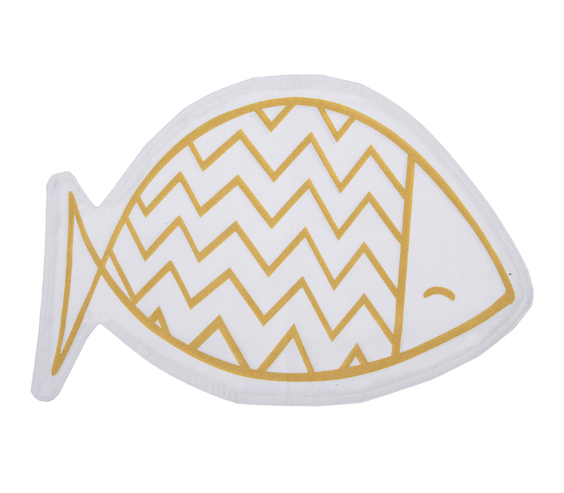 Σουπλά Nef-Nef Fish Style 33x50 Yellow/Black