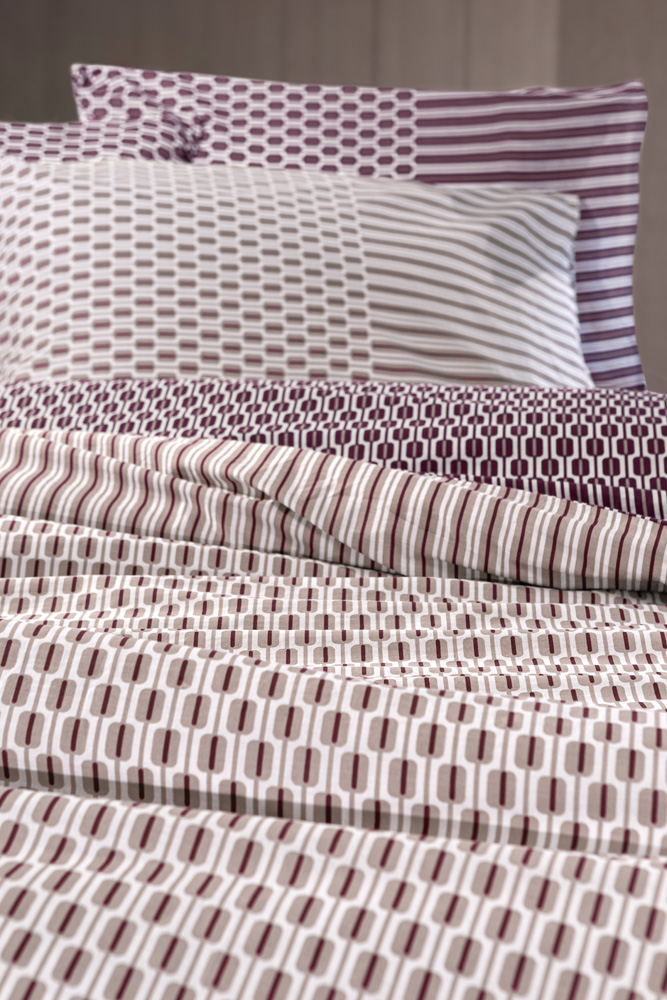 Σεντόνια King Size  Guy Laroche (Σετ) Galleon Amethyst 180x265 με λάστιχο