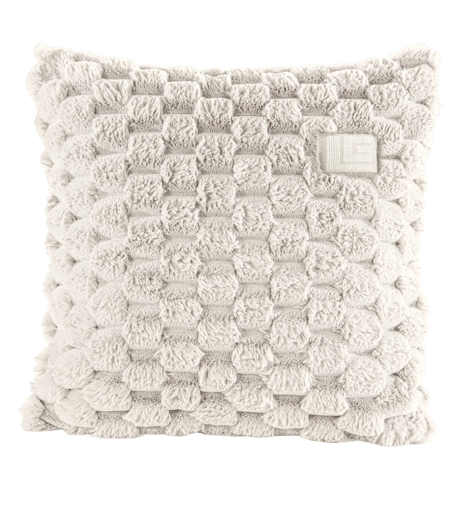 Ριχτάρι Πολυθρόνας Guy Laroche Elixir Ivory 120X160 + Μαξιλάρι 42X42