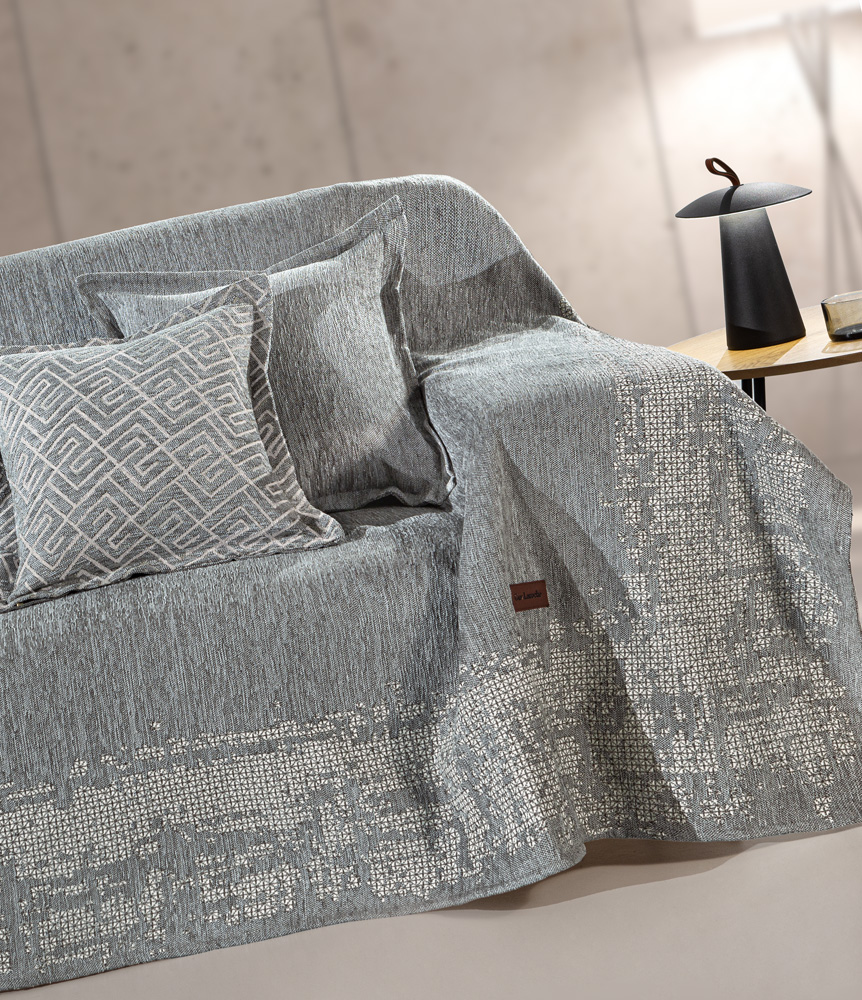 Ριχτάρι Πολυθρόνας Guy Laroche Perth 180X150 Anthracite