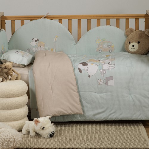 Βρεφικό Πάπλωμα Nef-Nef Homeware Life In The City 110x140 Mint